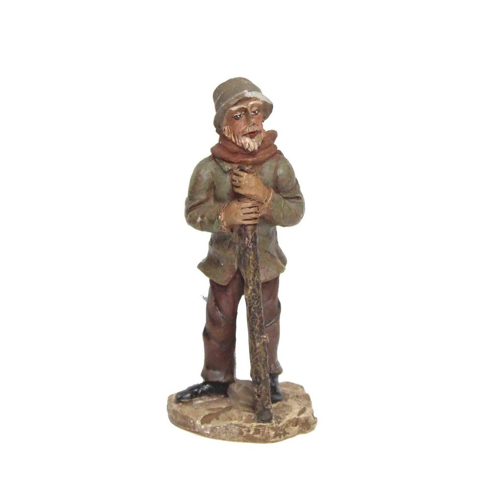 Grandeur Noel‎ Nativity Set 2.75"" Replacement Man with Walking Stick Broken